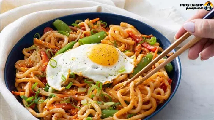 نودل کیمچی (Kimchi Noodles)