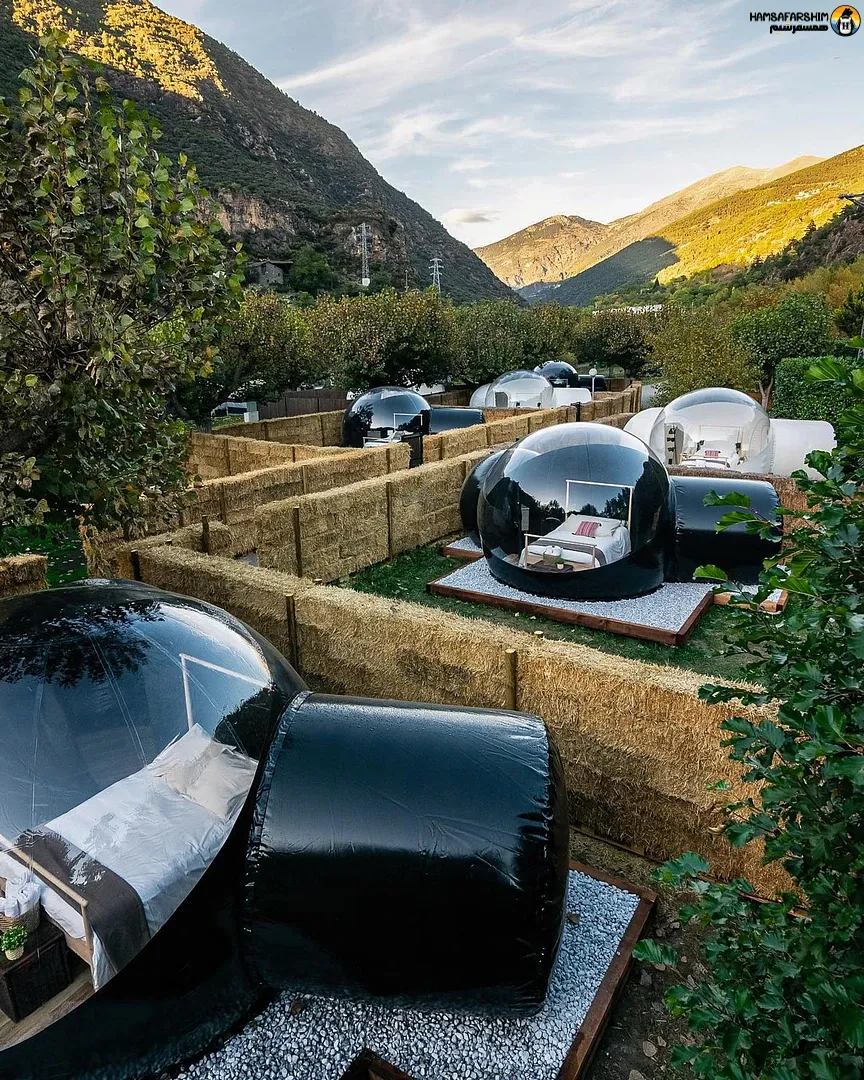 هتل حبابی Nomading Camp, Spain & Andorra