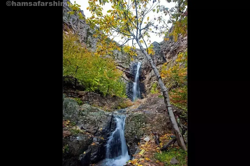 روستا و آبشار سنگان 