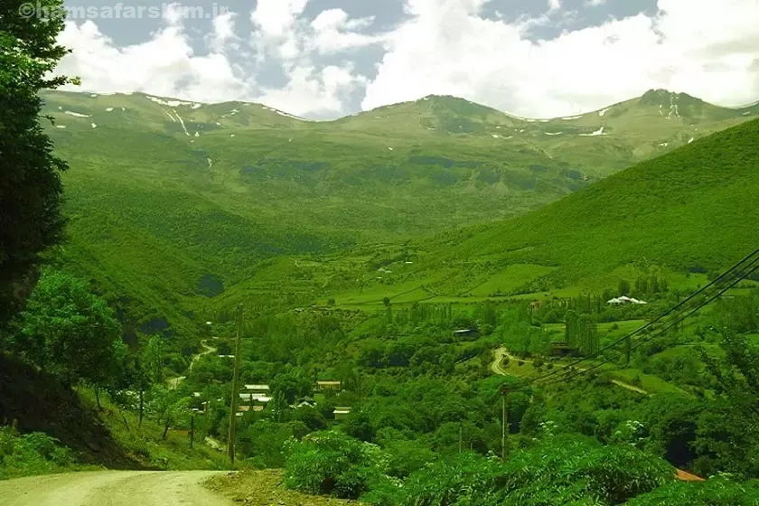 چشم‌انداز زیبای روستای کندلوس