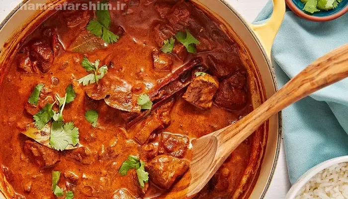 روگان جوش Rogan Josh غذای هندی