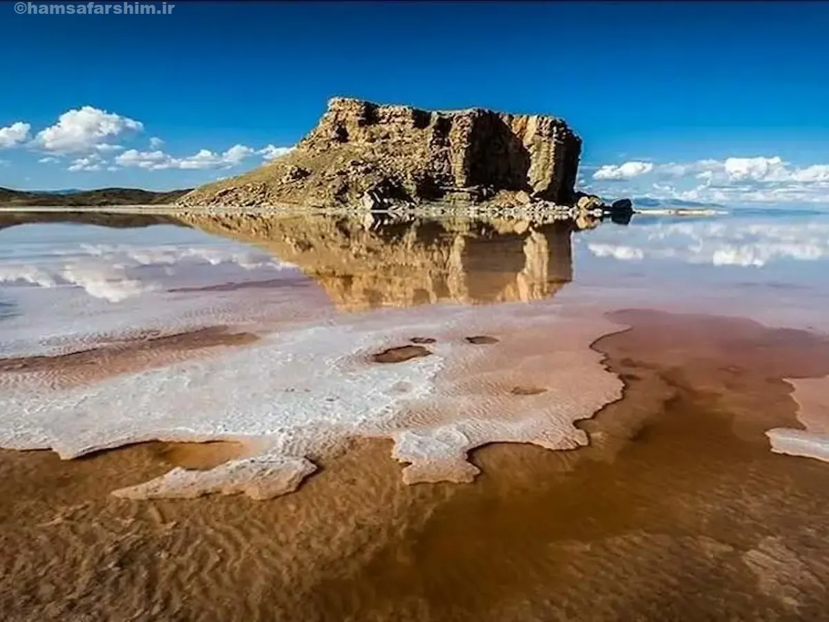 جزایر زیبای دریاچه ارومیه