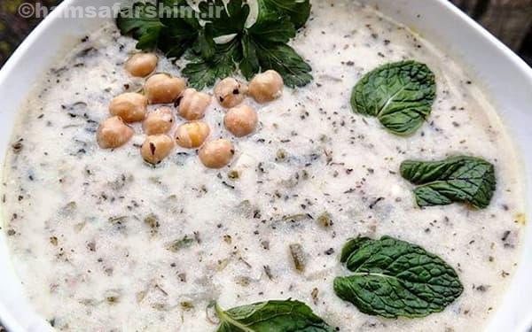 آش دوغ اردبیل _ طرز تهیه 