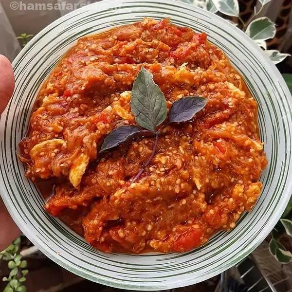 طرز تهیه میرزا قاسمی