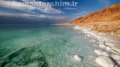 نگینی شور در میان بیابان