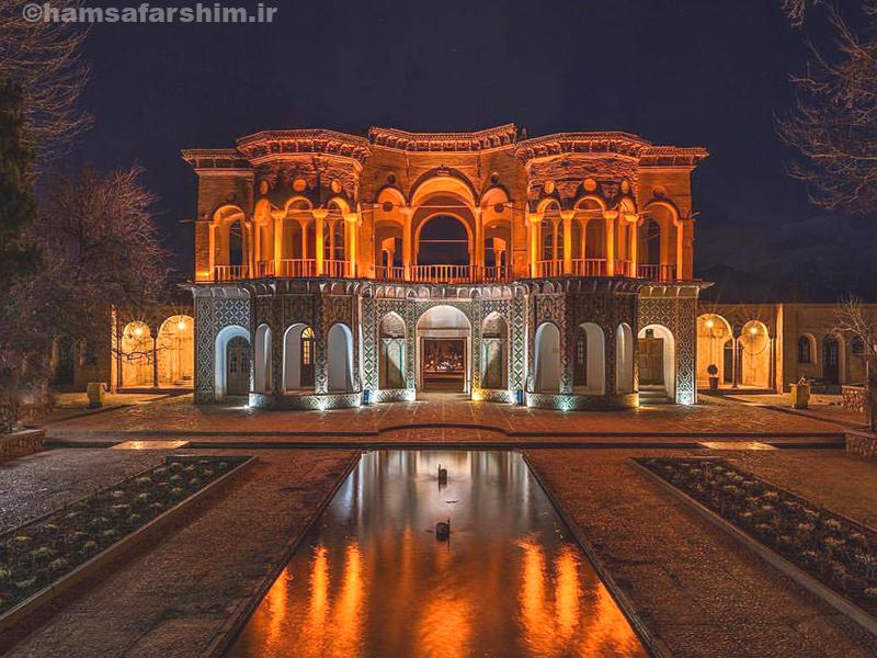 معماری باغ  ماهان