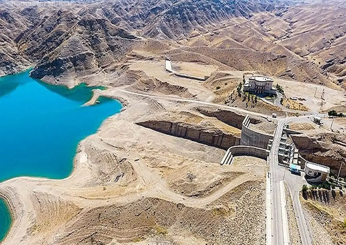 دریاچه سد جره در استان خوزستان