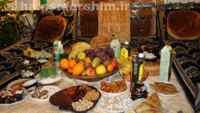 آداب و رسوم شب یلدا در شهرهای مختلف ایران