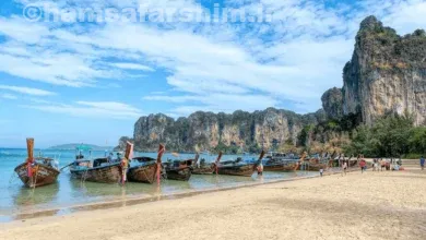 ساحل ریلی در تایلند