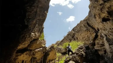 غار بورنیک فیروزکوه