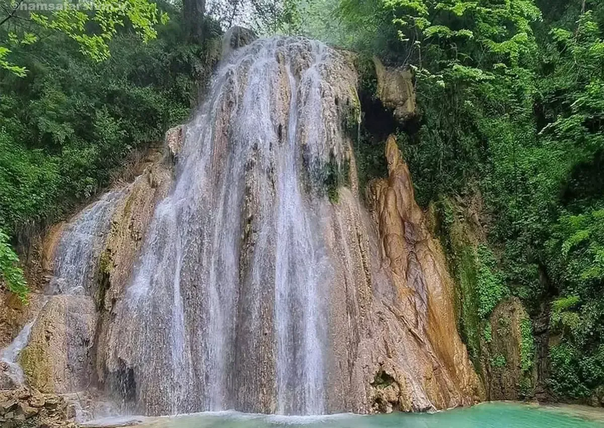 آبشار آهکی اسکلیم