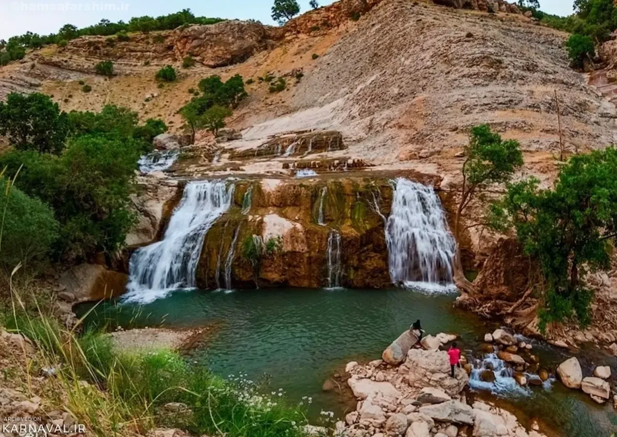 آبشار گریت (سرکانه) خرم آباد