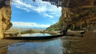 غار اشکفت سلمان ایذه