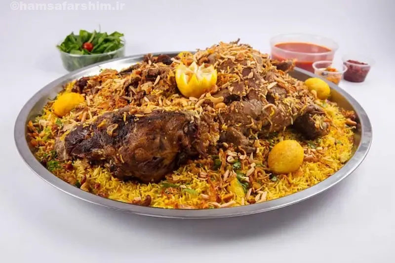 قوزی با گوشت گوسفندی