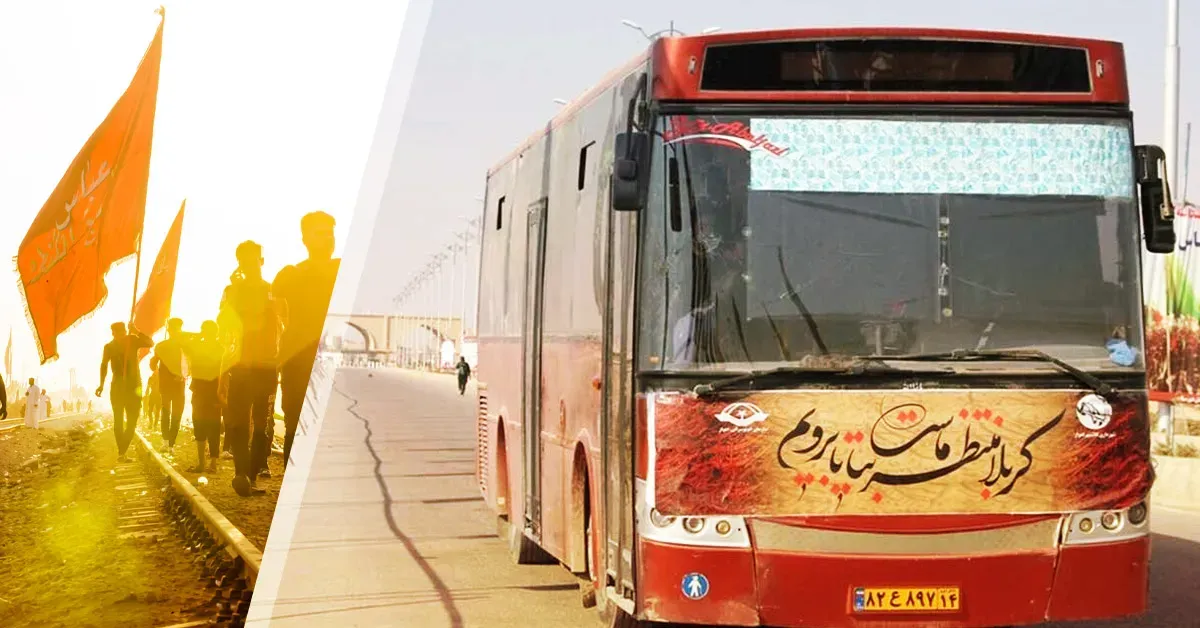 زائران اربعین در حال بازگشت از مرز مهران، با کولهپشتی و حال معنوی