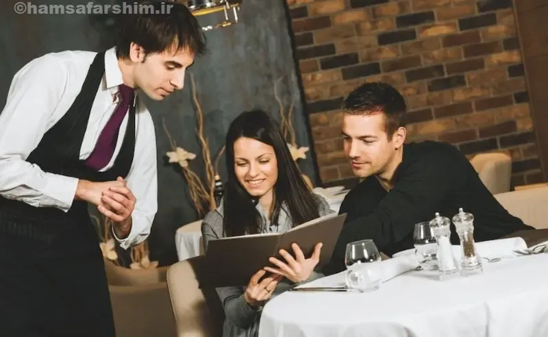 اصطلاحات ضروری انگلیسی سفر برای غذا و رستوران