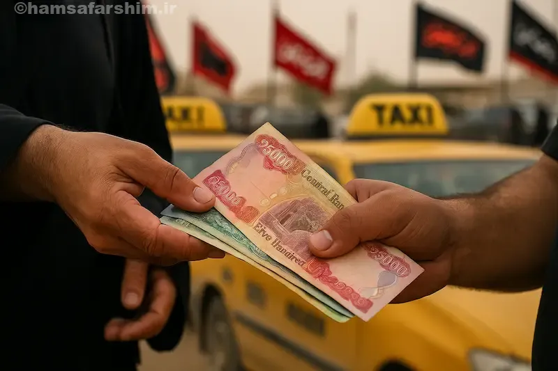 تعرفه حمل‌ونقل برای زائران اربعین از مرز تا مقصد