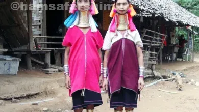 خانواده گردن‌درازهای تایلند