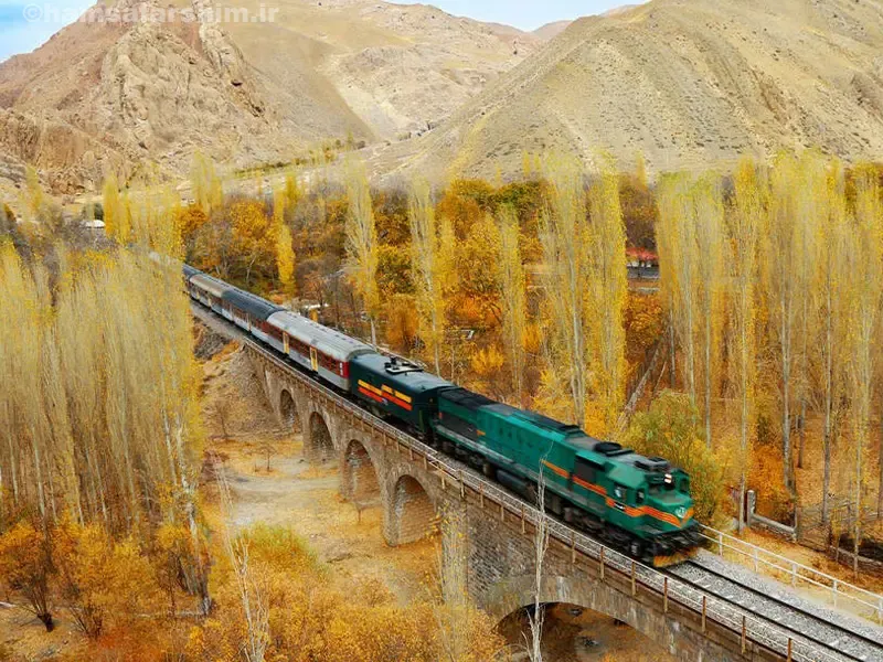 قطار تهران - اهواز / تهران - بندرعباس