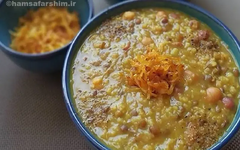 معرفی روستا و غذای مرموز آش قلقل شوشتر