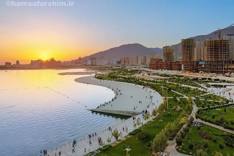 پارک چیتگر و دریاچه شهدای خلیج فارس تهران