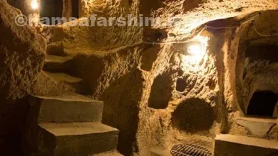 شهر زیرزمینی نوش‌آباد