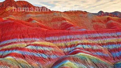 کوه‌های رنگی آلاداغلار زنجان