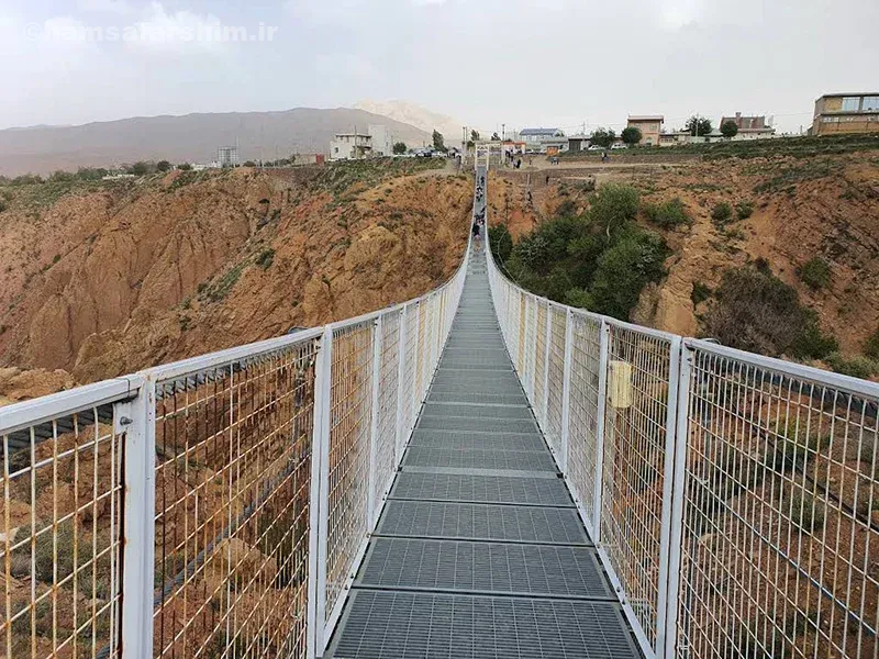 آب و هوای پل معلق آوج