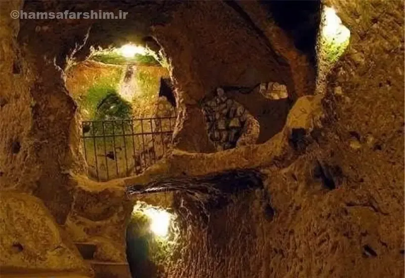 اسرار ناشناخته شهر زیرزمینی نوش‌آباد