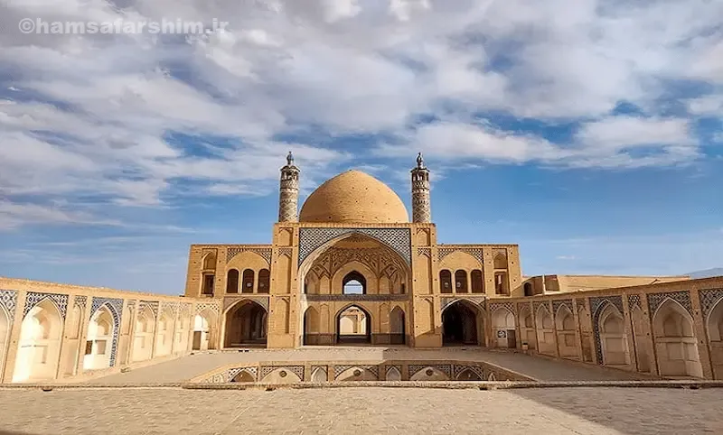 بازدید مسجد آقا بزرگ