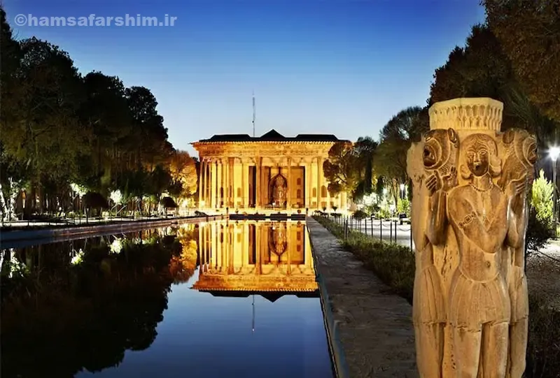 بهترین زمان بازدید و ساعات کاری باغ چهلستون