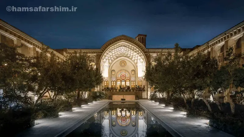 تزئینات داخلی خانه عامری‌ها