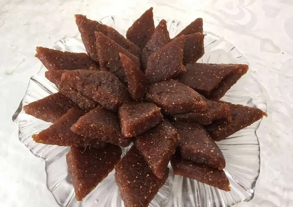 حلوای شیره انگور قزوین