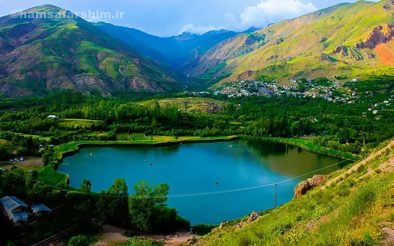 دریاچه اوان کجاست