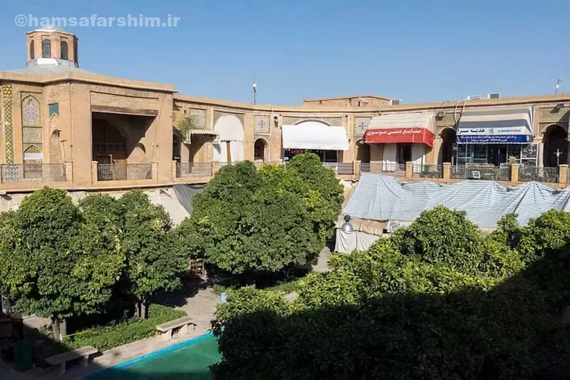 سرای مشیر شیراز کجاست