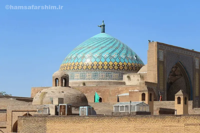 مسجدالنبی در کنار دیگر مساجد سلطانی ایران