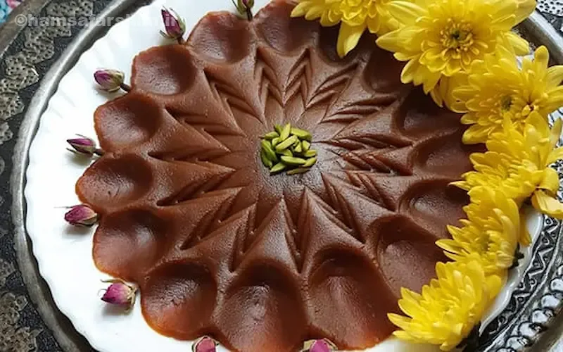 مواد لازم برای تهیه حلوای شیره انگور