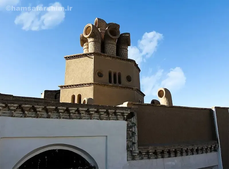 نقش بادگیر چپقی در معماری ایرانی