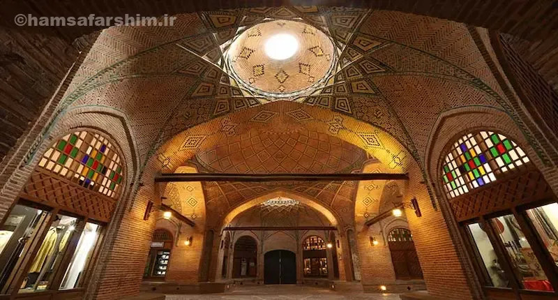 پارکینگ و امکانات رفاهی سرای سعدالسلطنه