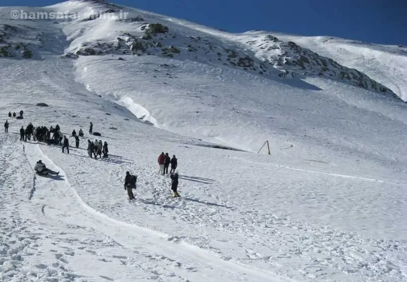پیست اسکی روستای کامان