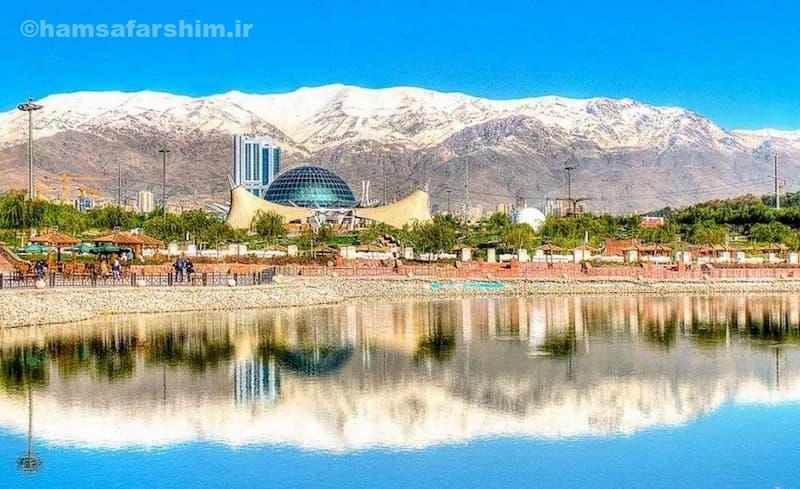 بوستان نوروز و دریاچه مصنوعی خزر