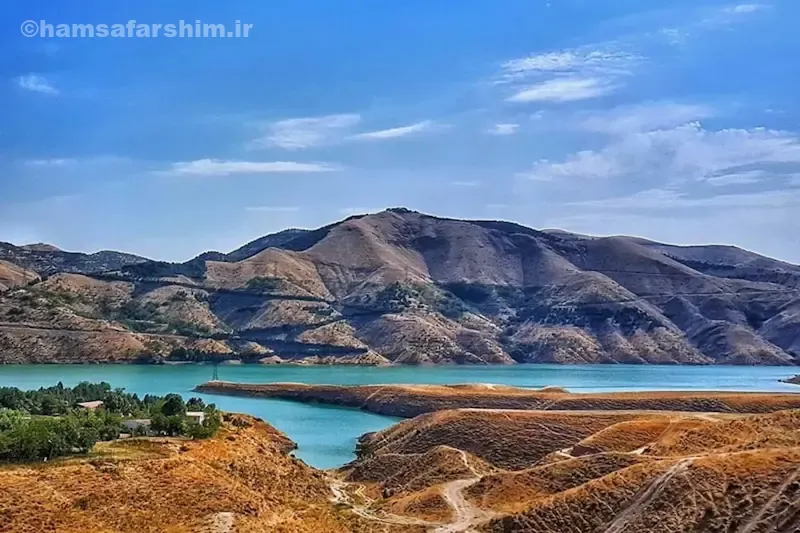 روستای لتیانِ زیر آب