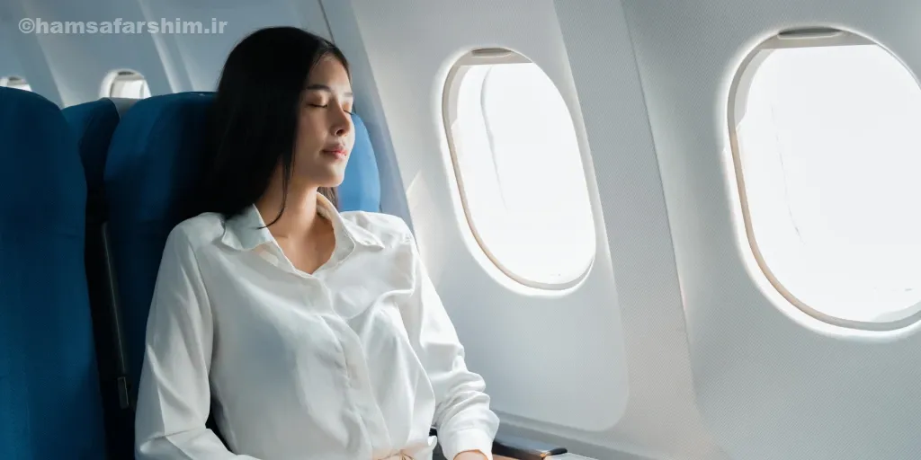  جلوگیری از تهوع در هواپیما