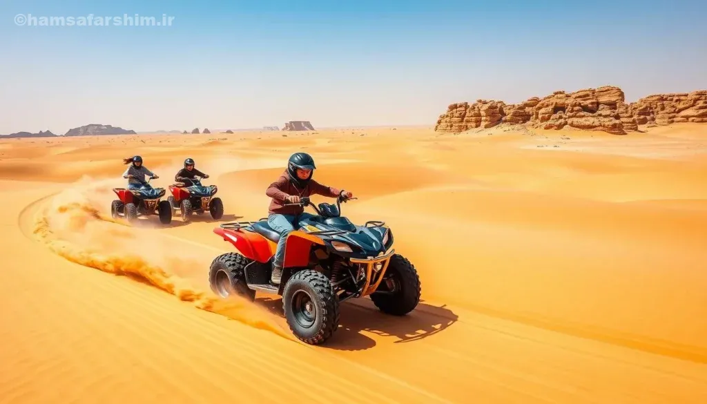 بیابان‌گردی در جنوب قطر