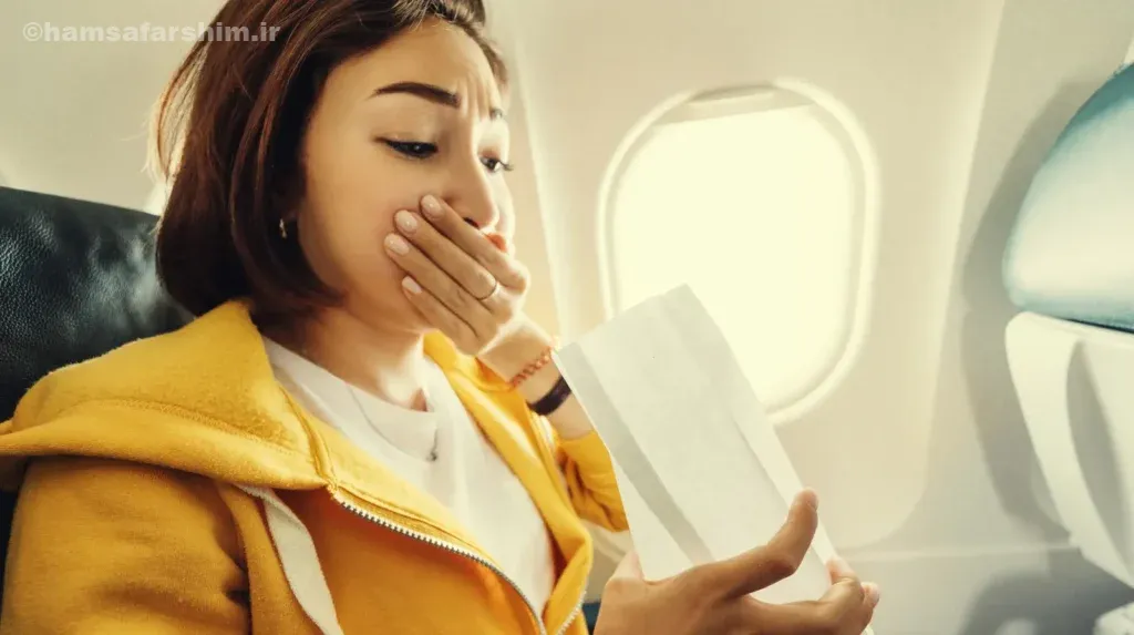 علت تهوع و سرگیجه در هواپیما