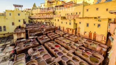 دباغ‌خانه‌های مراکش