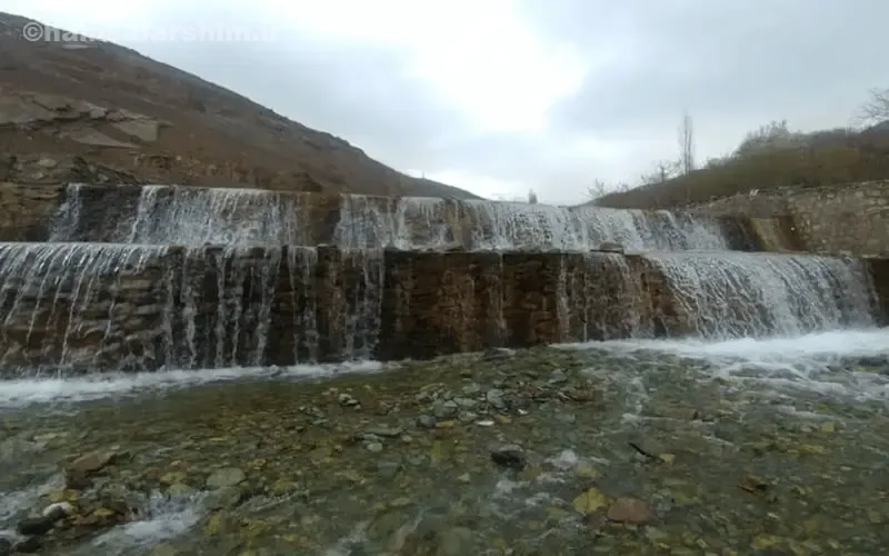 روستای افجه و آبشار سوستون