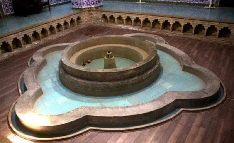 ساختار و معماری حمام پهنه