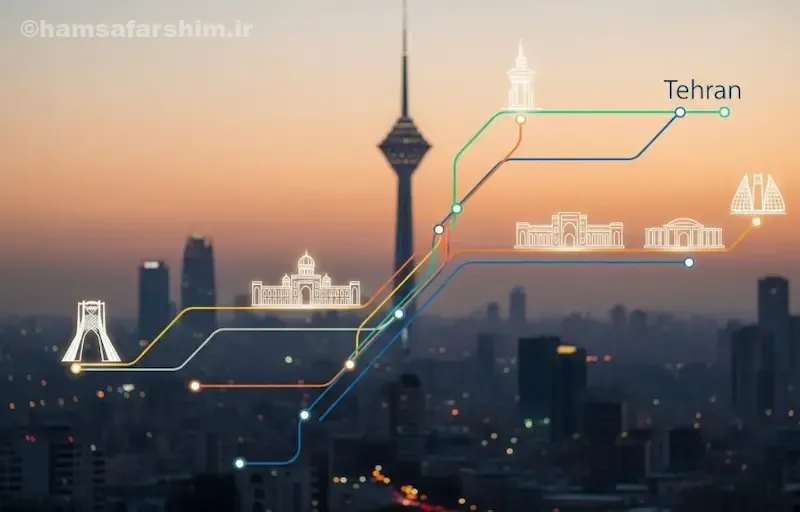 نکات و ترفندهای استفاده هوشمندانه از مترو تهران برای گردشگری