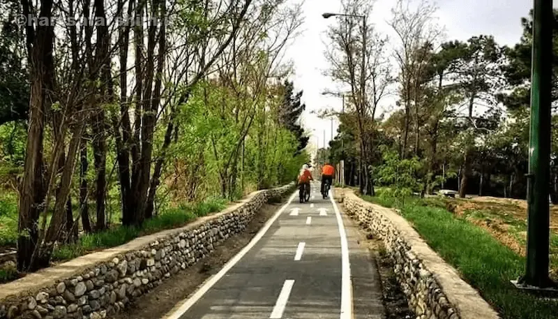 دوچرخه سواری پارک ایران